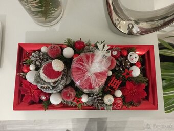 Vianočná dekorácia na stôl - 2