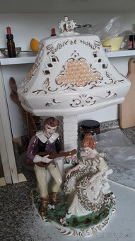 Porcelánová lampa Rumunsko - 2