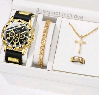 Pánsky SET s krížikom a prsteňom - 2