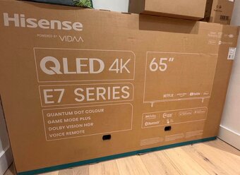 TV hisense E7 series 65·" - 2