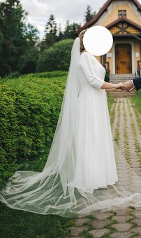 Svadobné šaty so závojom - 2