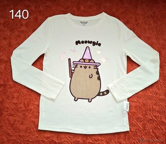 Dievčenské tričká Pusheen 140 - 2
