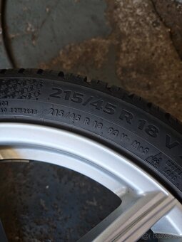 215/45 R18 celoročne pneu s diskami Mazda - 2