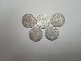 Lot poľských stredovekých mincí - Sigismund III. Vasa - 2