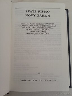 Sväté písmo Nový zákon - 2