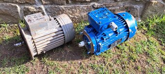 Predam prirubove elektromotory MEZ Mohelnice 1,5 kw, 1410 ot - 2