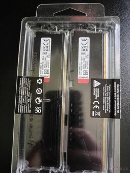 REZER. Kingston FURY Beast Black 32GB (2x 16GB) DDR5 6000MHz - 2