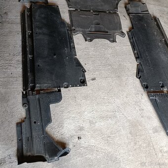 Kryty podvozku audi a4 b8 b8,5 - 2