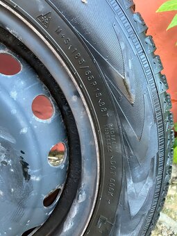 Zimné pneu Nokian WR D4 185/65 R15 88T na diskoch - 2