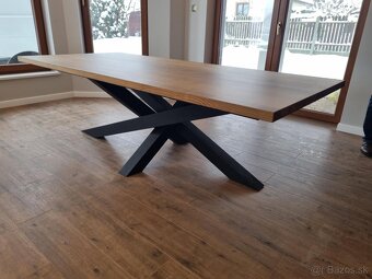 Jedálenský dubový stôl - 2
