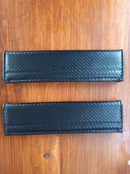 Predám kožene návleky na bezpečnostný pas s logom škoda - 2