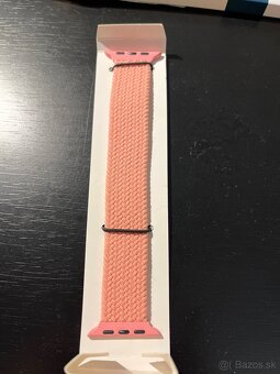 Apple Watch ružový remienok L - 2