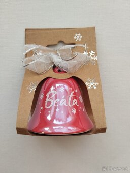 vianočná guľa a zvonček - 2