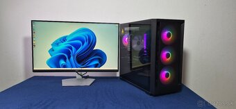 Herné pc i5 12400F/16GB DDR4/1TB SSD/+RX6650XT 8GB+27LCD QHD - 2