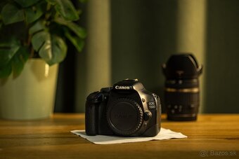 Canon 550D + 17-50mm f/2.8 + brašňa - 2