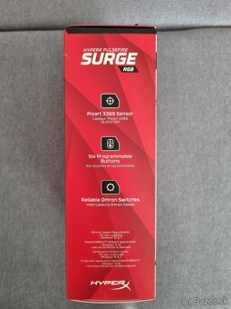 ÚPLNE NOVÁ Herná myš HyperX Pulsfire - 2