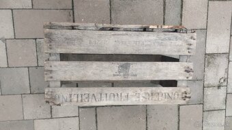 Staré drevené prepravky - 2