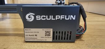 Laserová gravírovačka SCULPFUN S9 – UPGRADOVANÁ - 2