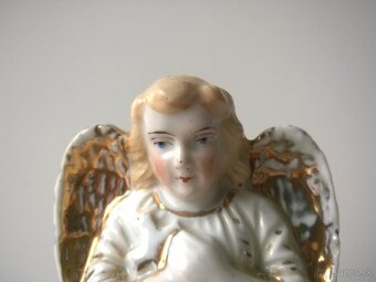 Starožitný anjel - - 2