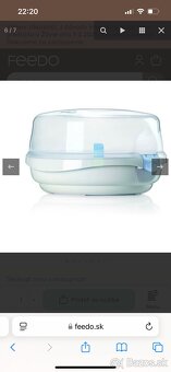 Sterilizátor fliaš - 2