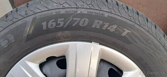 predám kolesa R14 +PULKICE - 2