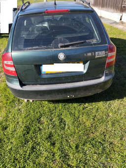 zadny naraznik, škoda octavia 2 combi 2008 - 2