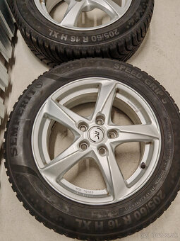 5x112 R16 6.5J ET48 + 205/60R16 Zimné - 2