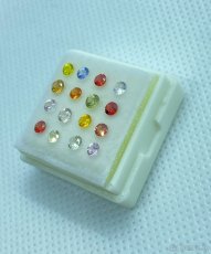 Zafir 1.92ct 16 kusov multifarebne - 2