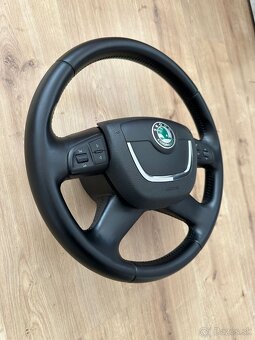 Multifunkčný volant škoda superb 2 octavia 2 facelift - 2
