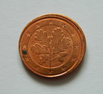 Predám 2 euro cent 2003 F Nemecko - chyborazba - 2