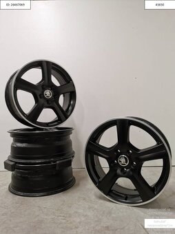 Alu disky Skoda Octavia,Superb,Kodiaq 5x112 R17 7J ET45 1200 - 2
