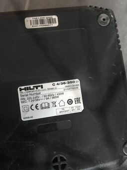 Hilti rýchlonabíjačka C4/36-350 - 2