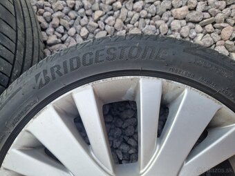 Letná sada hlinikove disky 5x114,3r17 MAZDA - 2