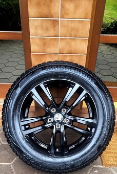 zimné alu R17 5x112, pneu 215/65, Tarraco, Tiguan, Kodiaq. - 2