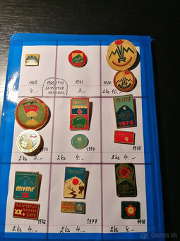 Zbierka odznakov výstup na RYSY - 2