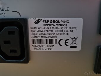 Predám UPS - 2x menšie a 1x veľká (bez batérií) - 2