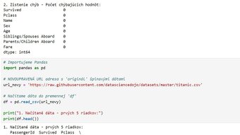 Vyčistenie a Analýza Dát Excel/CSV | Python & Pandas - 2