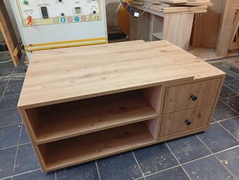 Nový konferenčný stolík od stolára - 2