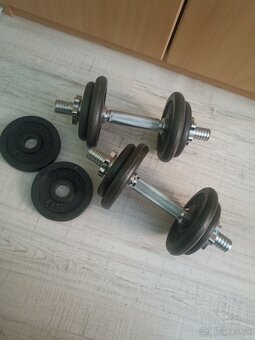 Predám činky jednoručky - 2