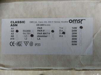 Predám nové svietidlá. - 2