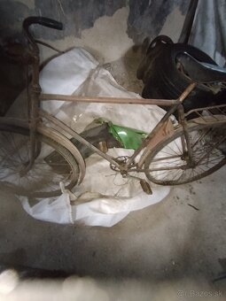Predám historický starý bicykel - 2