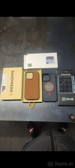 Predám ochranné obaly a sklíčka na iphone 16 pro max - 2