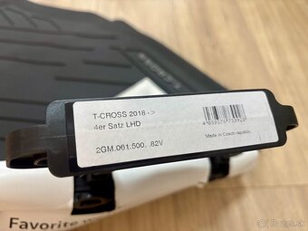 Originál rohože VW T-Cross - 2