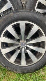 Hliníkové disky s pneumatikami na Peugeot  307 - 2
