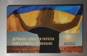 Mince Ukrajiny v suvenírovom balení "Štátne symboly Ukrajiny - 2