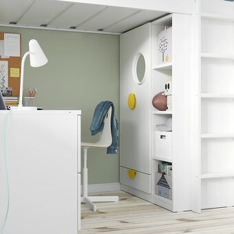 Vysoká detská posteľ Ikea Småstad - 2