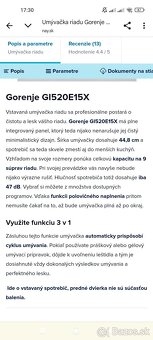 Umývačka riadu Gorenje - 2