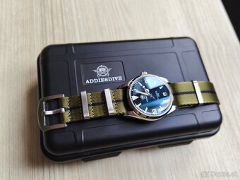 Hodinky Addiesdive Explorer - Nové, Zafírové sklíčko, Komple - 2