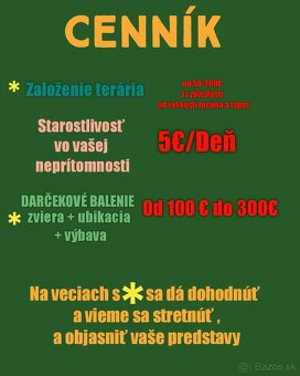 Stráženie malých exotických zvierat - 2