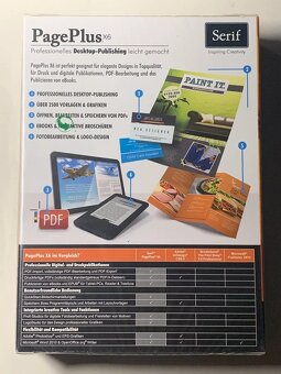 Serif PagePlus X6 Software pre čítačku kníh nemecký - 2